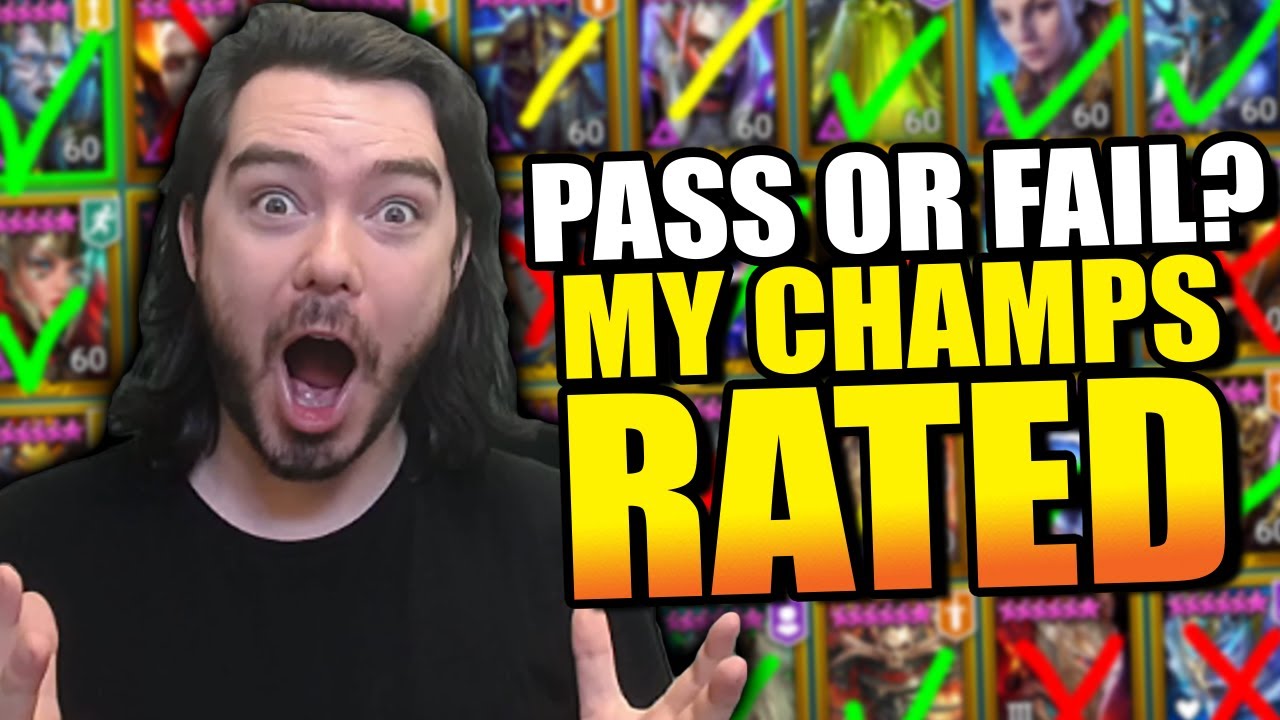 Which 6 Star Champions do I ACTUALLY USE?!? | Raid: Shadow Legends