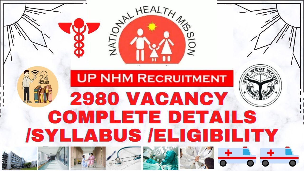 UP NHM Lab Technician & Other Post Online Form 2022 // complete details // @_FI24