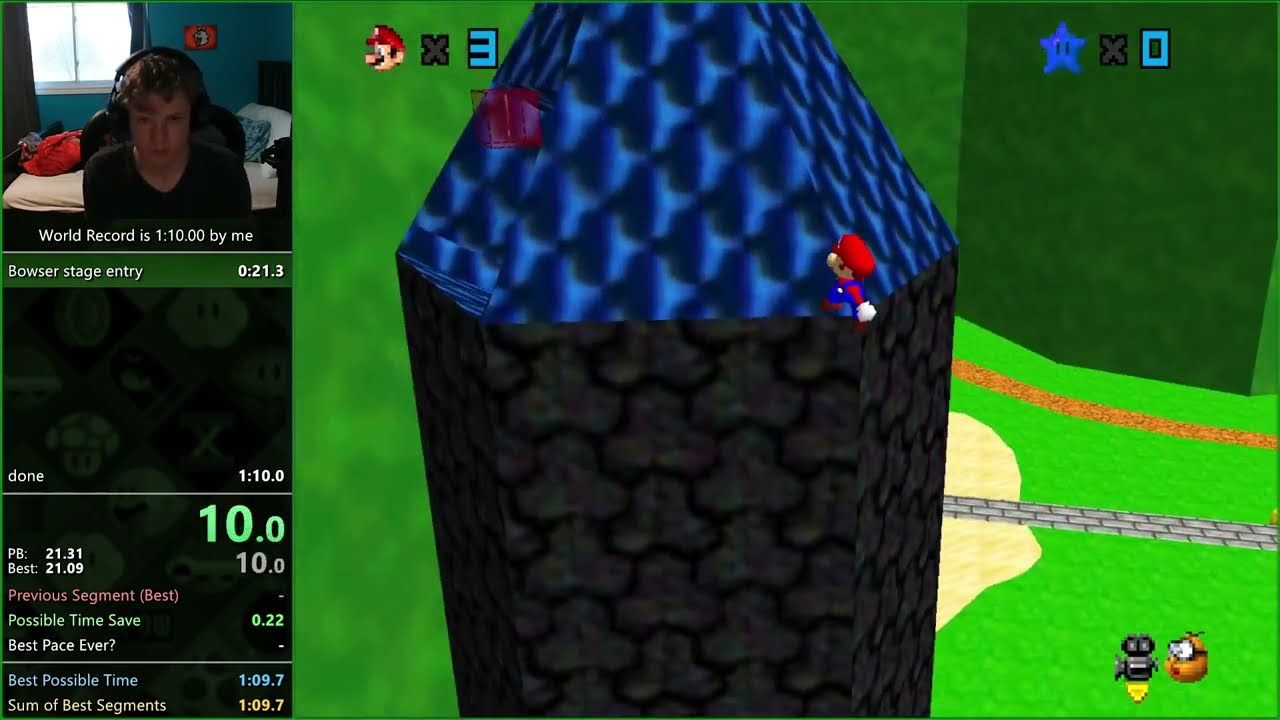 Super Mario 32 0 Star Speedrun in 1:09.70 [WR]