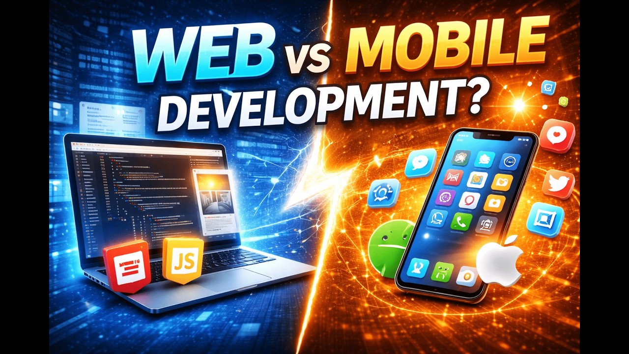 Web vs Mobile Development: Which One Should You Learn First?