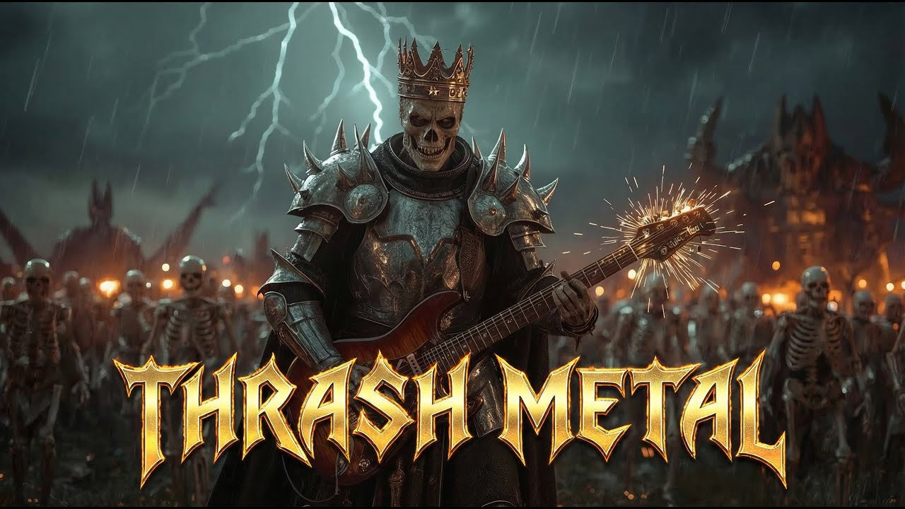Ferocious 𝙏𝙝𝙧𝙖𝙨𝙝 𝙈𝙚𝙩𝙖𝙡 Instrumental with Lightning Fast Riffs and War Driven Fantasy Atmosphere