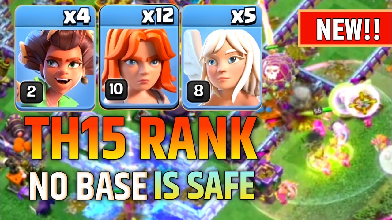 TH15 Root Rider + Valkyrie Attack Strategy 🔥 No Base Is Safe | Easy 3 Star Guide