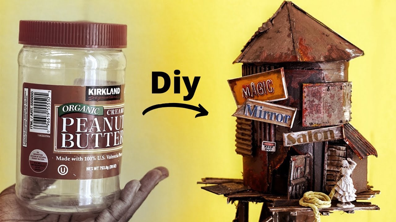 POST APOCALYPTIC RAPUNZEL’S Tower Terrain Build DIY | Diorama