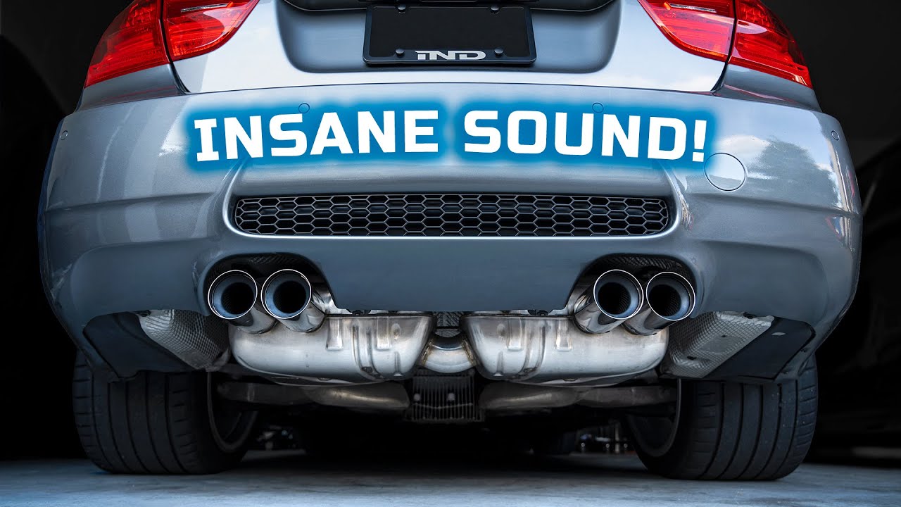 Installing a Catless Macht Schnell X-Pipe on my BMW M3! (It's LOUD)