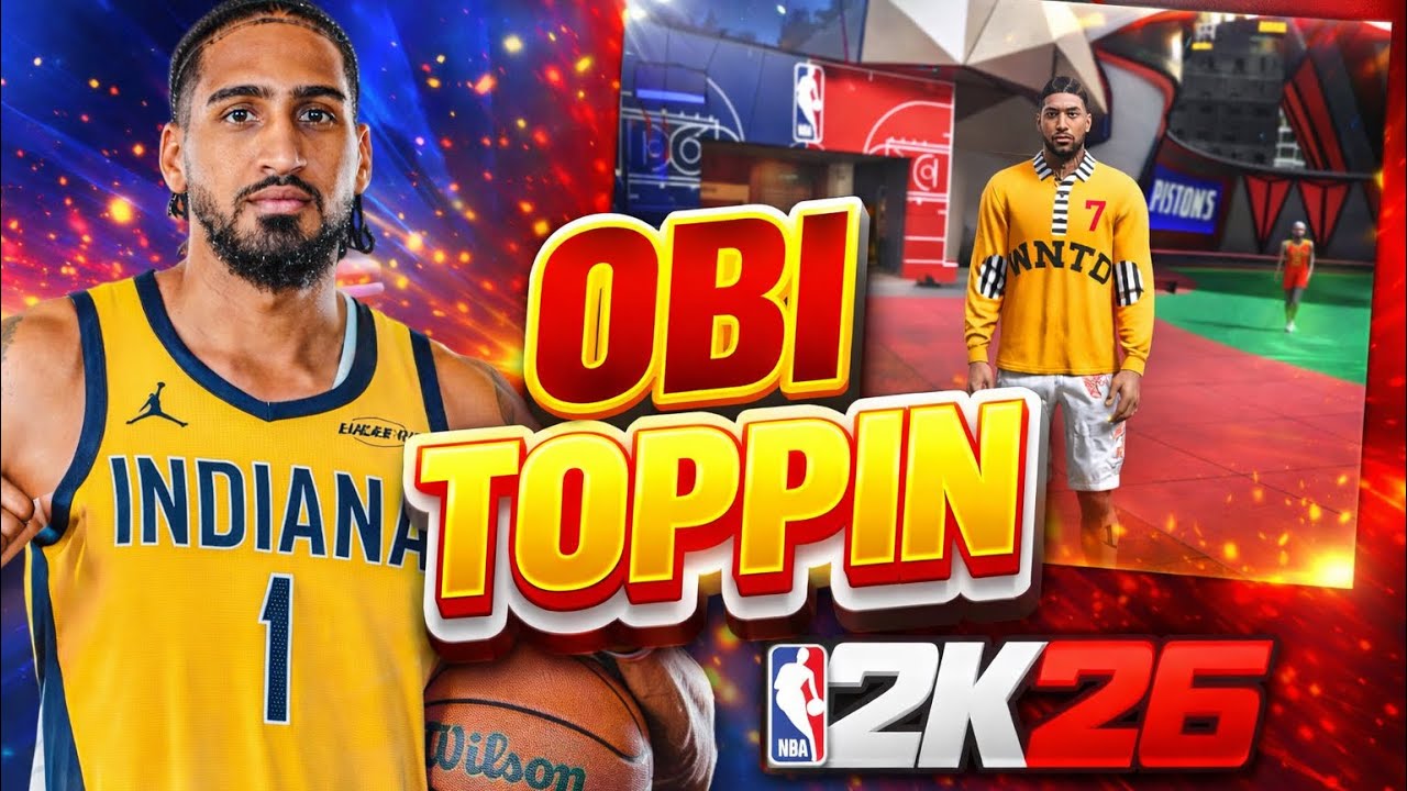 OBI TOPPIN IS A PROBLEM IN NBA 2K26 😤🔥 | 99 OVR Build Gameplay