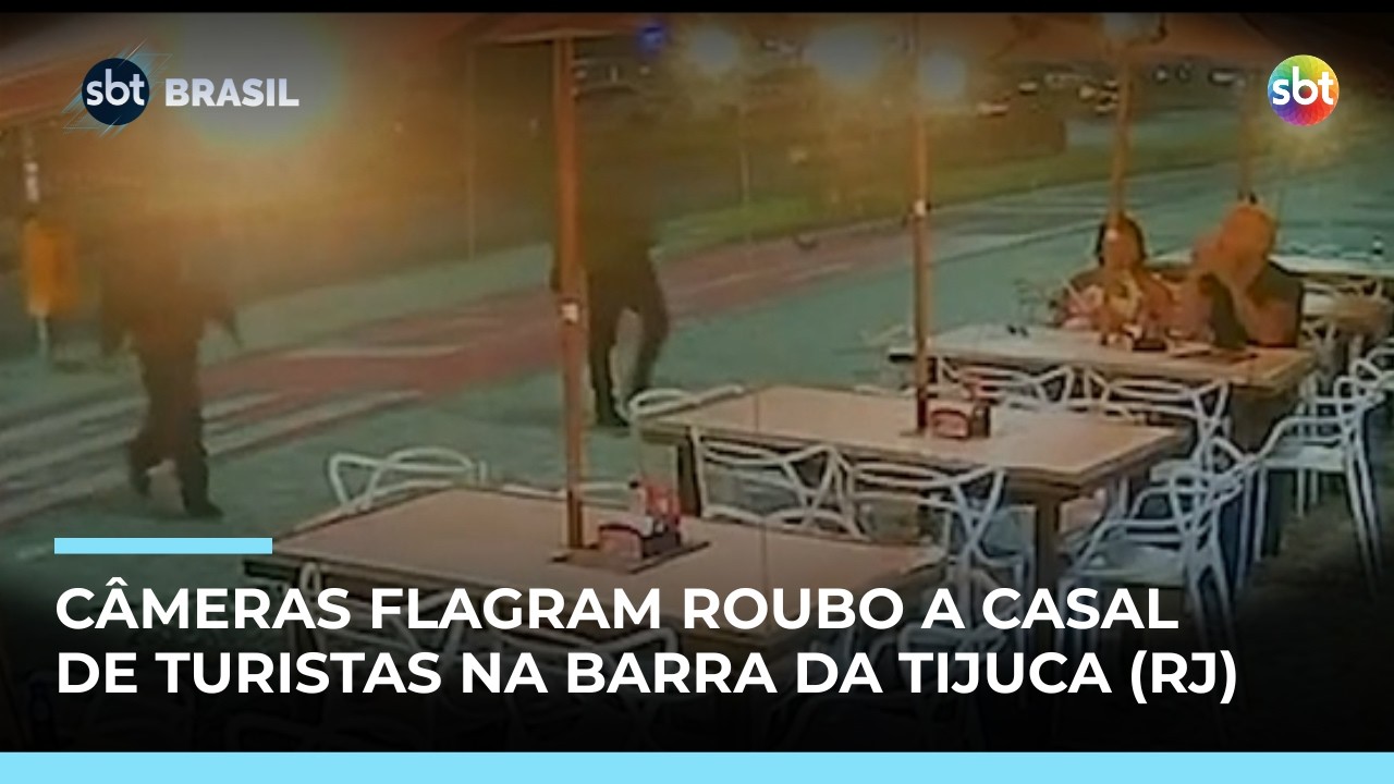 Carnaval no Rio: Câmera flagra assalto a turistas; prefeitura promete reforçar segurança |#SBTBrasil