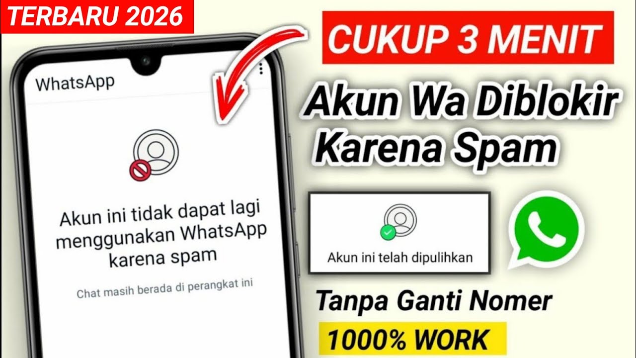 Wa Terkena Spam ? Atasi Pakai Cara Ini 100% Work | Cara Mengatasi Wa Kena Spam