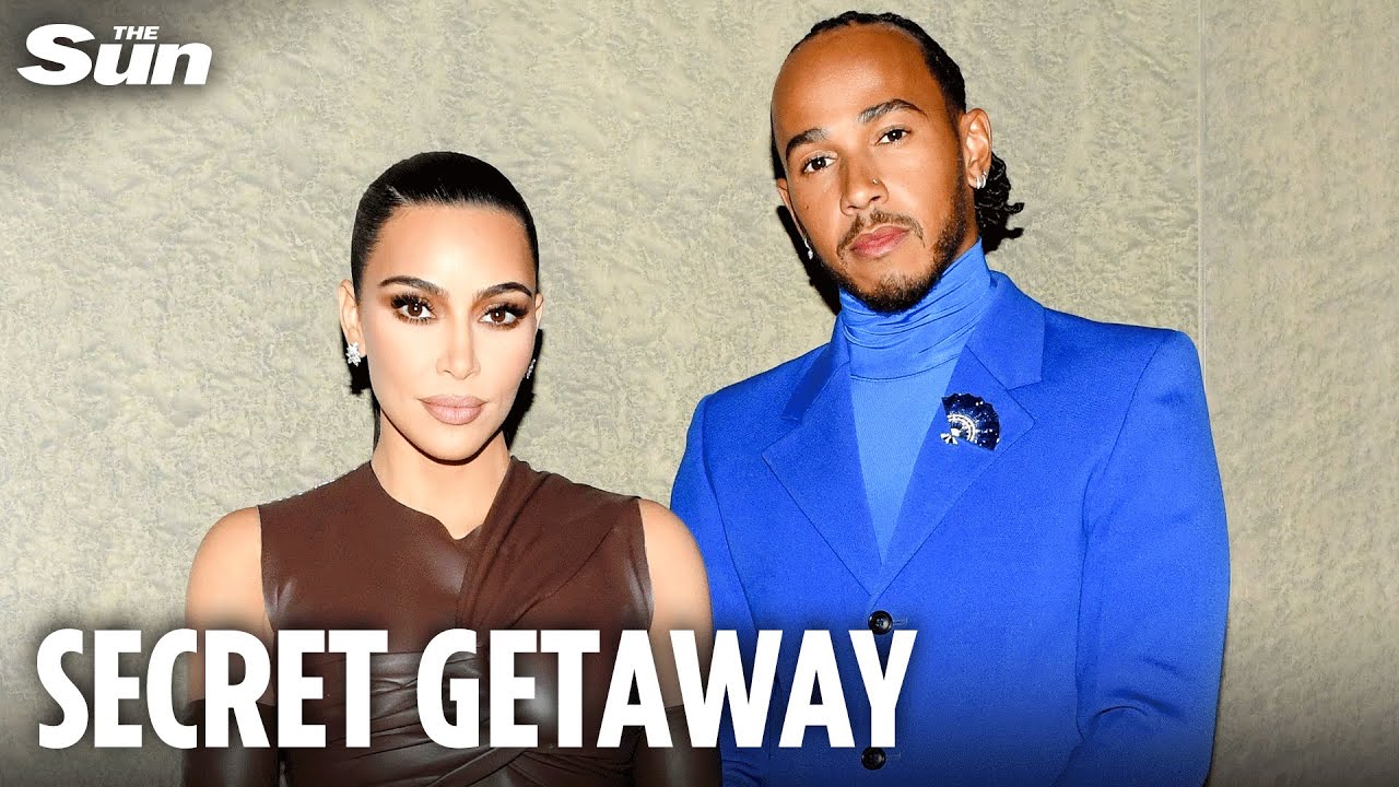 Lewis Hamilton dating Kim Kardashian after reality star jets in to UK to spend night with F1 ace
