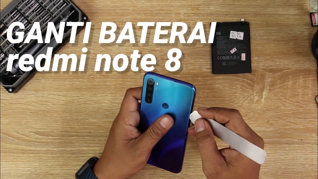 КАК ЗАМЕНИТЬ АККУМУЛЯТОР XIAOMI REDMI NOTE 8