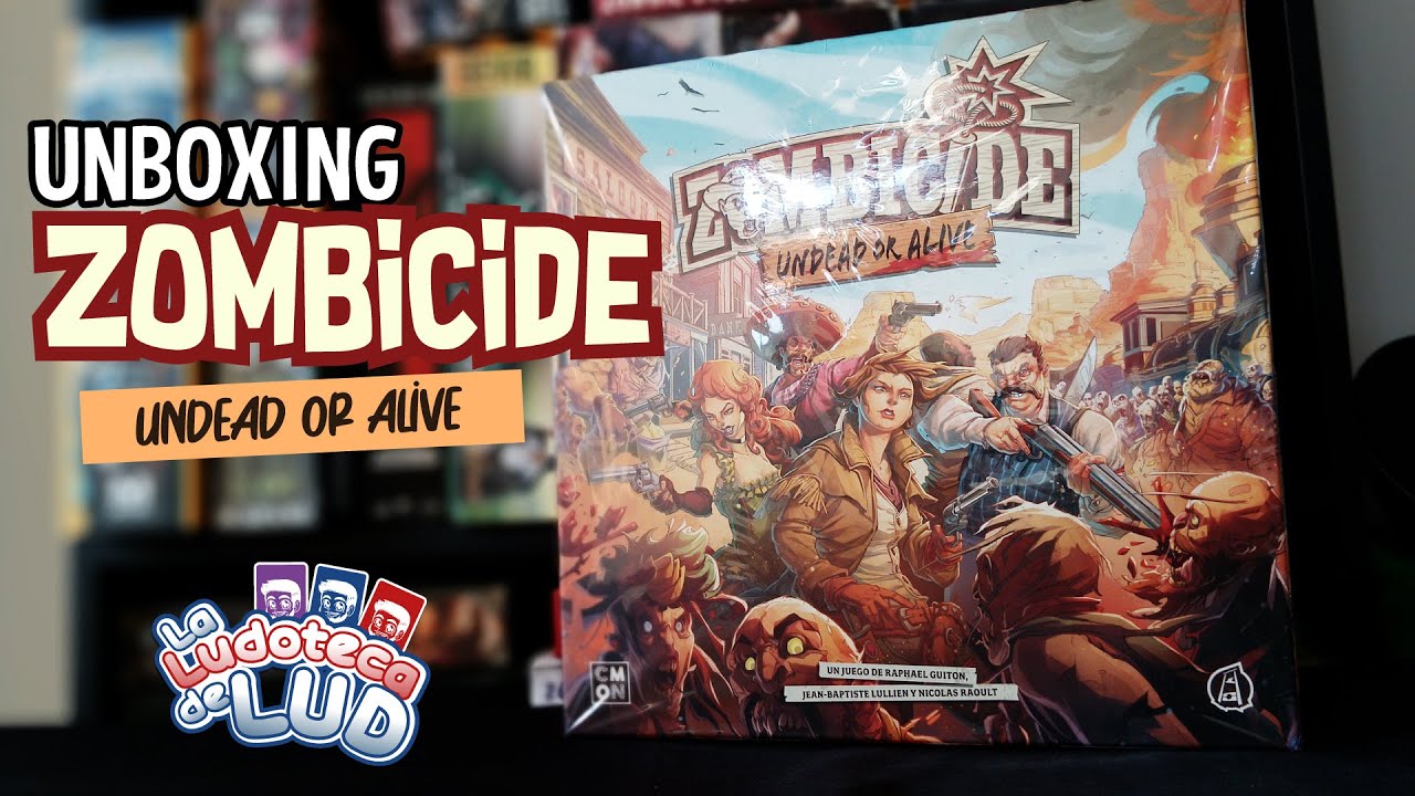 #Unboxing  zombicide undead or alive
