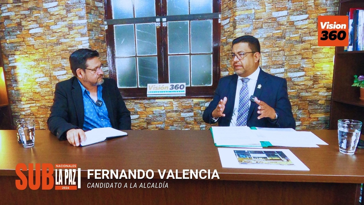 Subnacionales La Paz 2026 - Entrevista con el candidato a la Alcaldía de La Paz, Jorge Dulon.