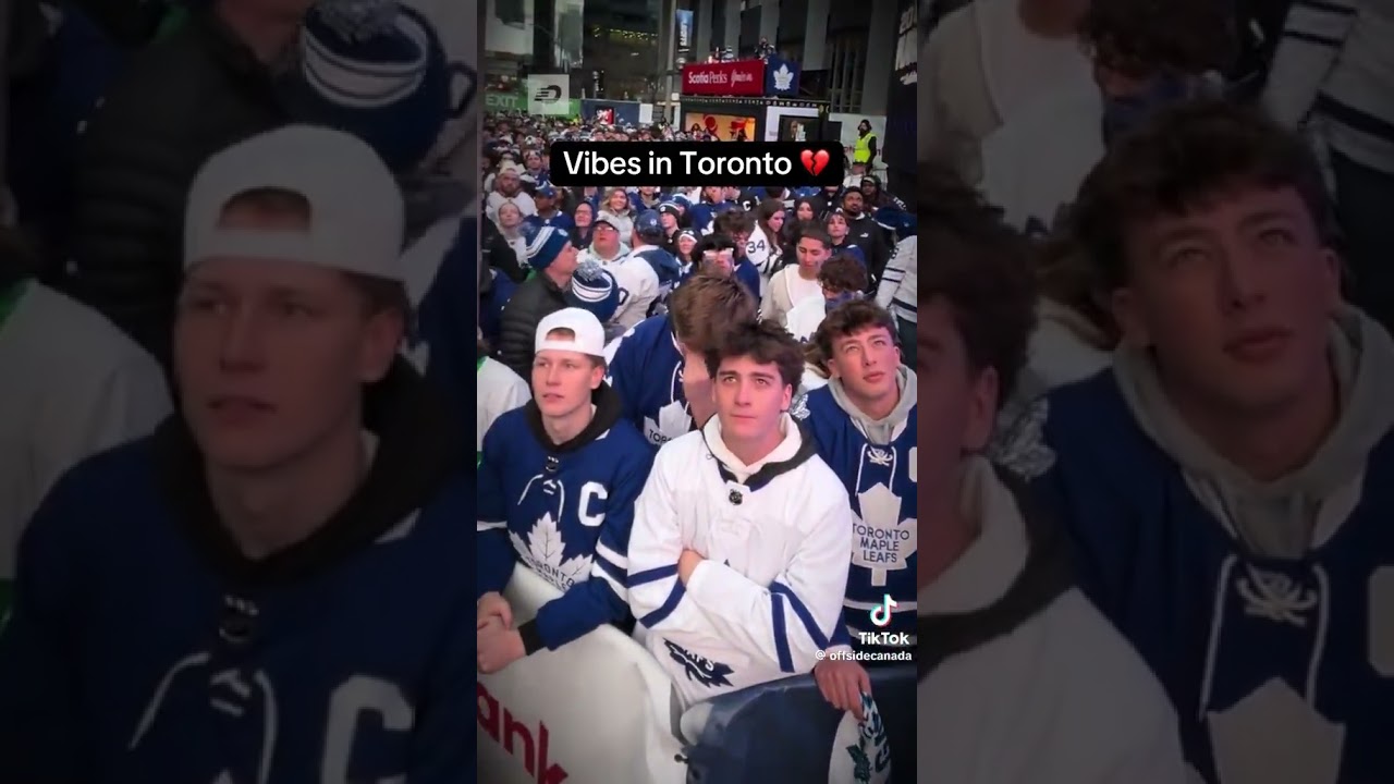 Toronto Maple Leafs were upset because they lost the playoffs because of the￼ Florida Panthers￼￼￼￼