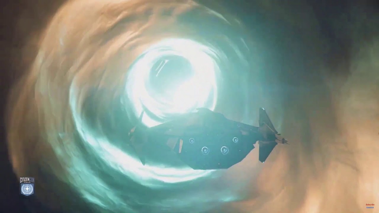 Star Citizen - Jump Point - Stanton System to Pyro System - Wormhole Flight