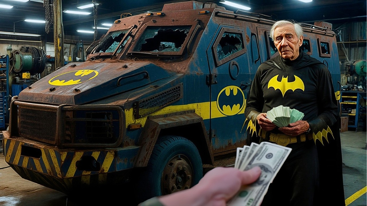 I Bought An OLD Batman RV for ONLY $800! Grandpa Sold Me His Abandoned VAN (Full Restoration)