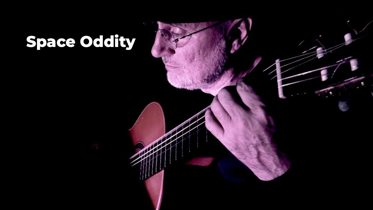 Classical Guitarist Performs David Bowie's Space Oddity