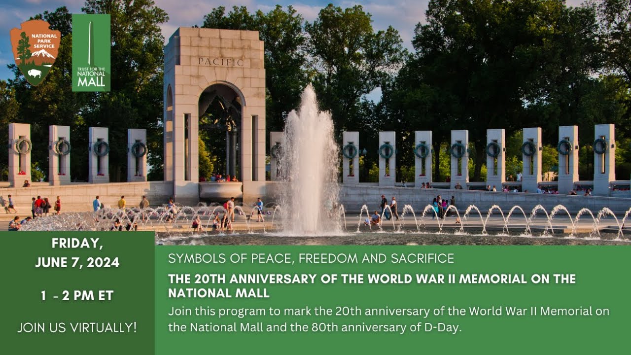 Symbols of Peace, Freedom and Sacrifice: the 20th Anniversary of the WWII Memorial