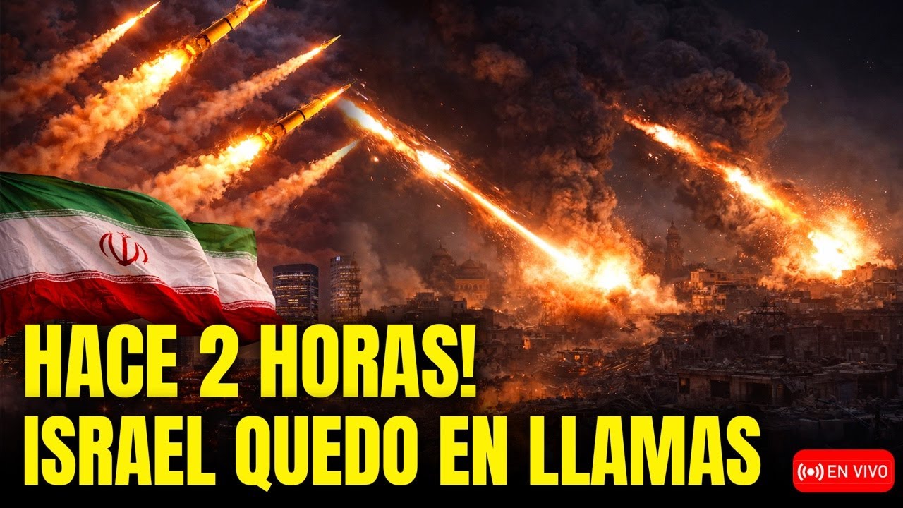 🚨 IRÁN LANZA SU ATAQUE MÁS BRUTAL: Más De 100 Misiles Y Decenas De Bajas En Israel
