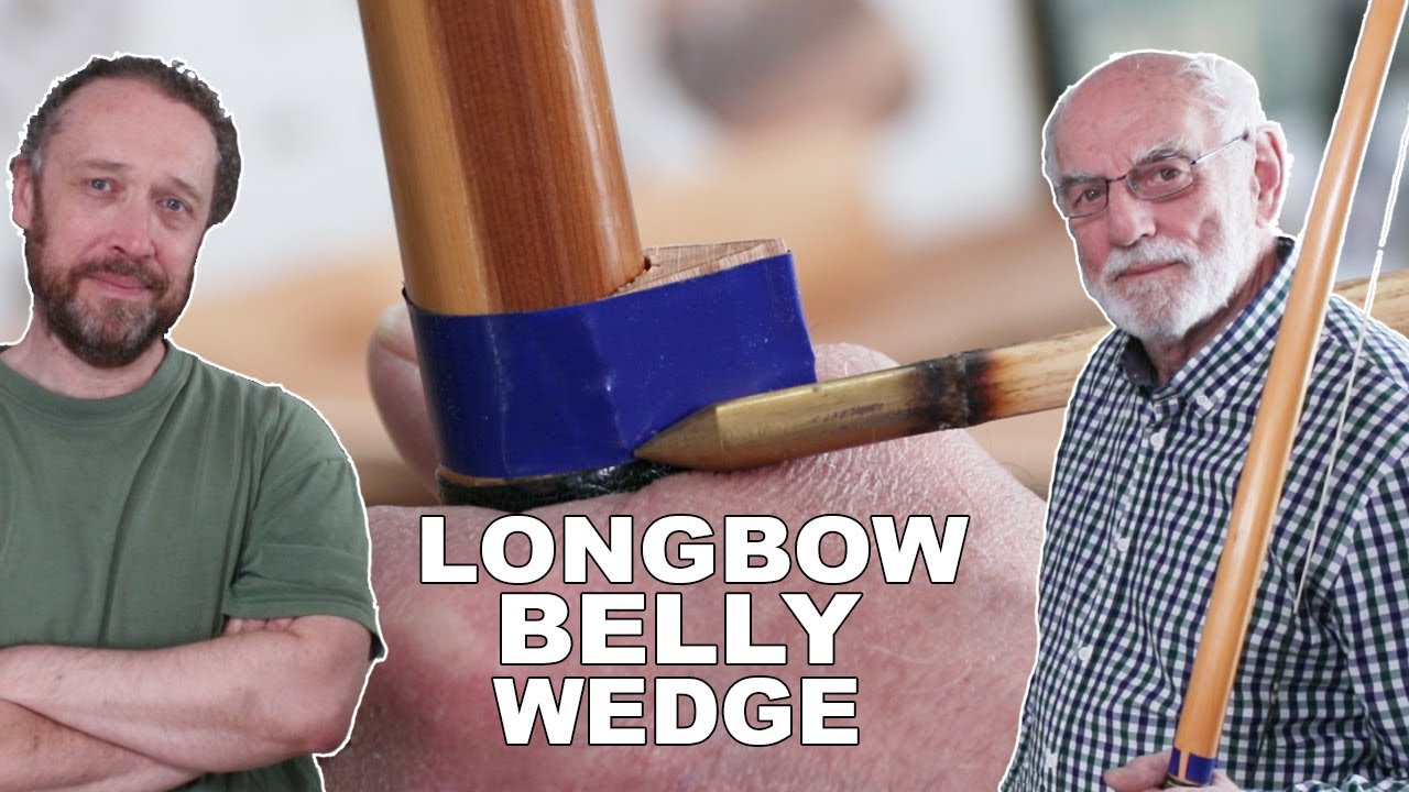 Belly Wedge the Victorian English Longbow add on for helping with over drawing bows