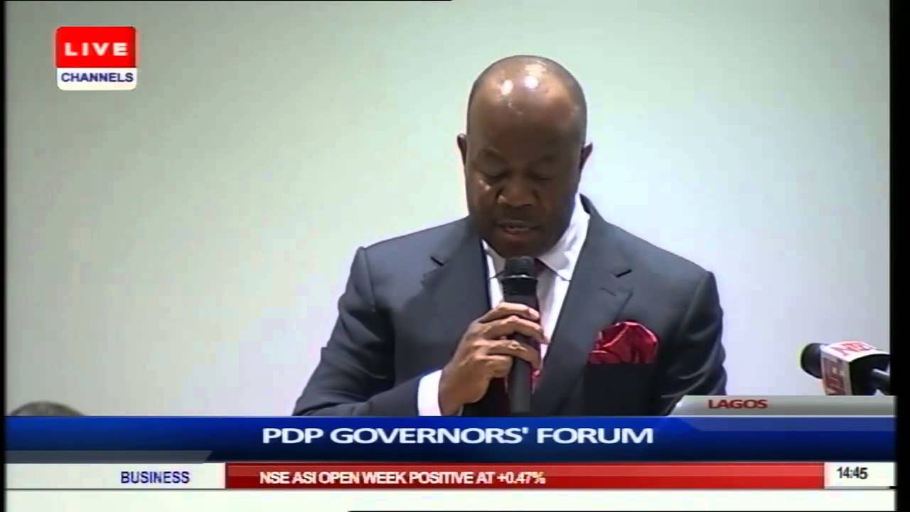 PDP Govs' Forum: Akpabio Higlights Reasons Why PDP Should Remain In Power Pt 2