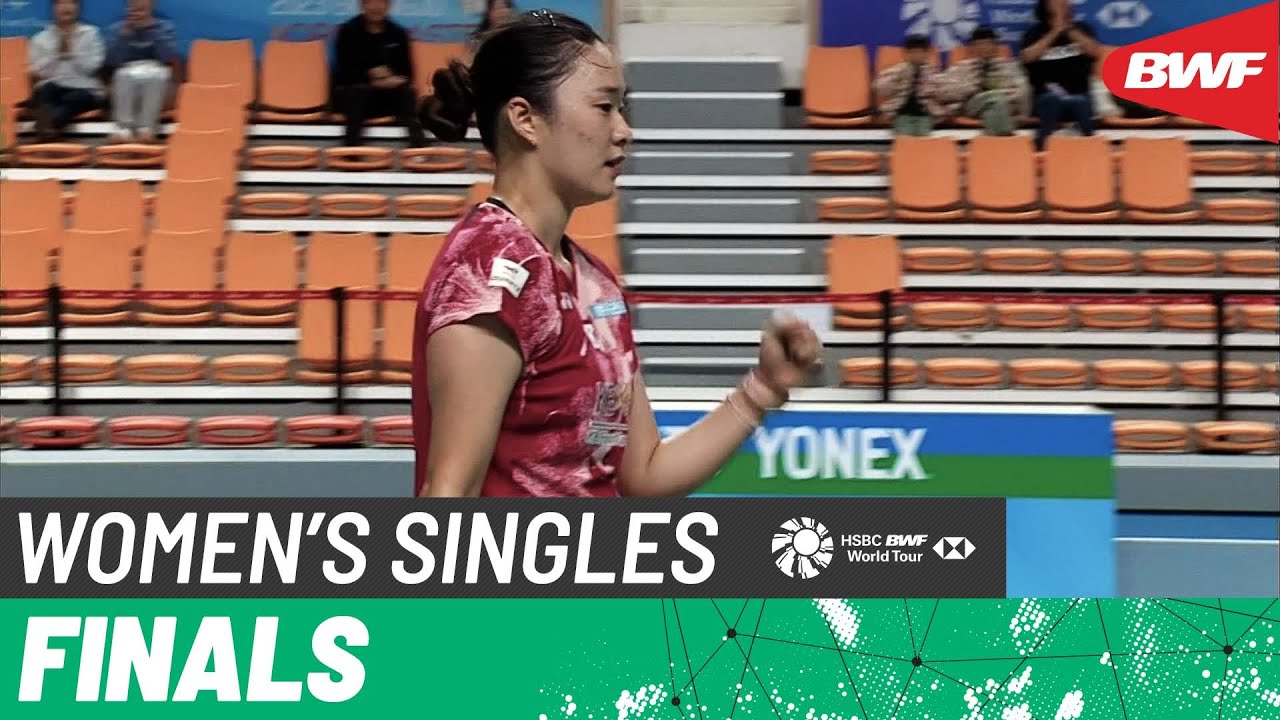 Korea Masters 2023 | Kim Ga Eun (KOR) [1] vs. Tomoka Miyazaki (JPN) | F