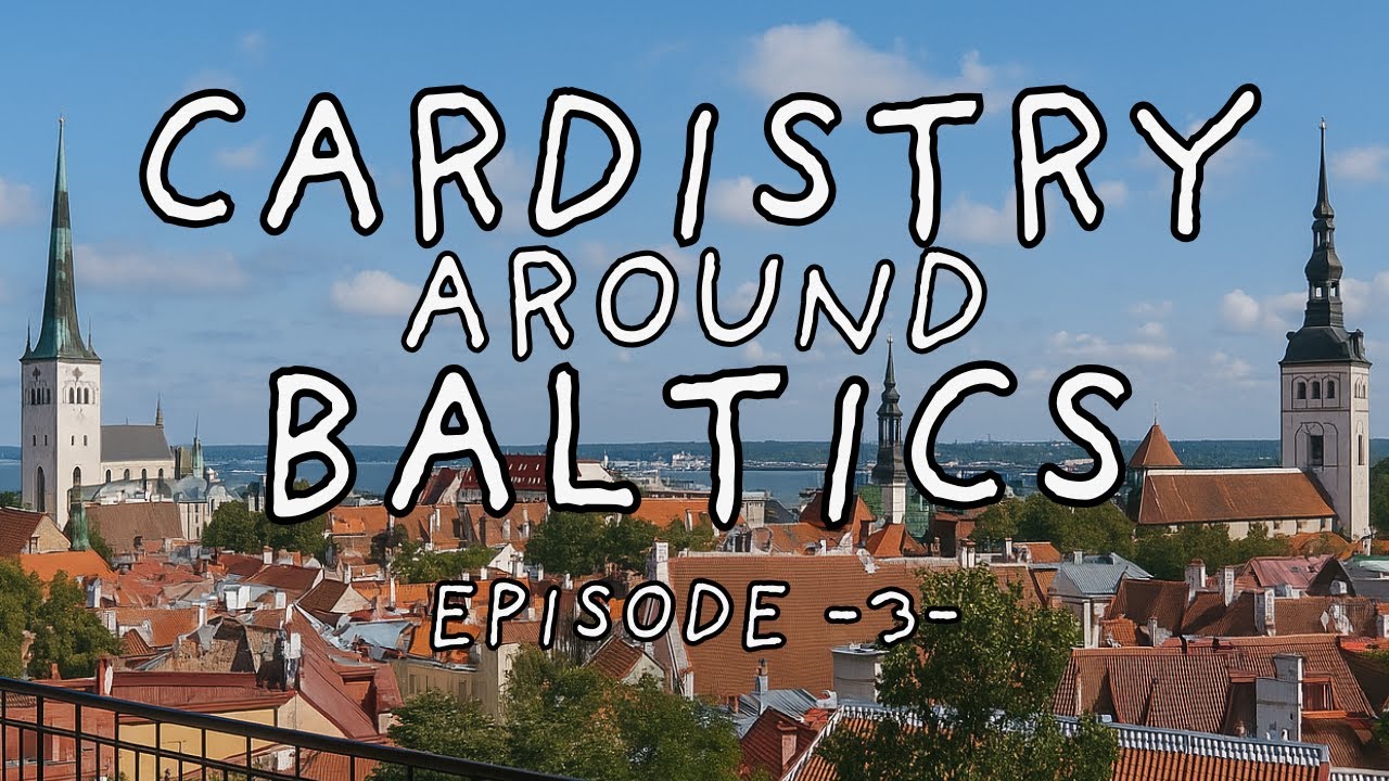 Cardistry Around the Baltics - Episode 3 with Jetsetter Playing Cards | ASMR