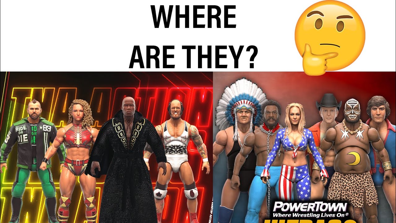 Powertown Wrestling figures: Where Are They?