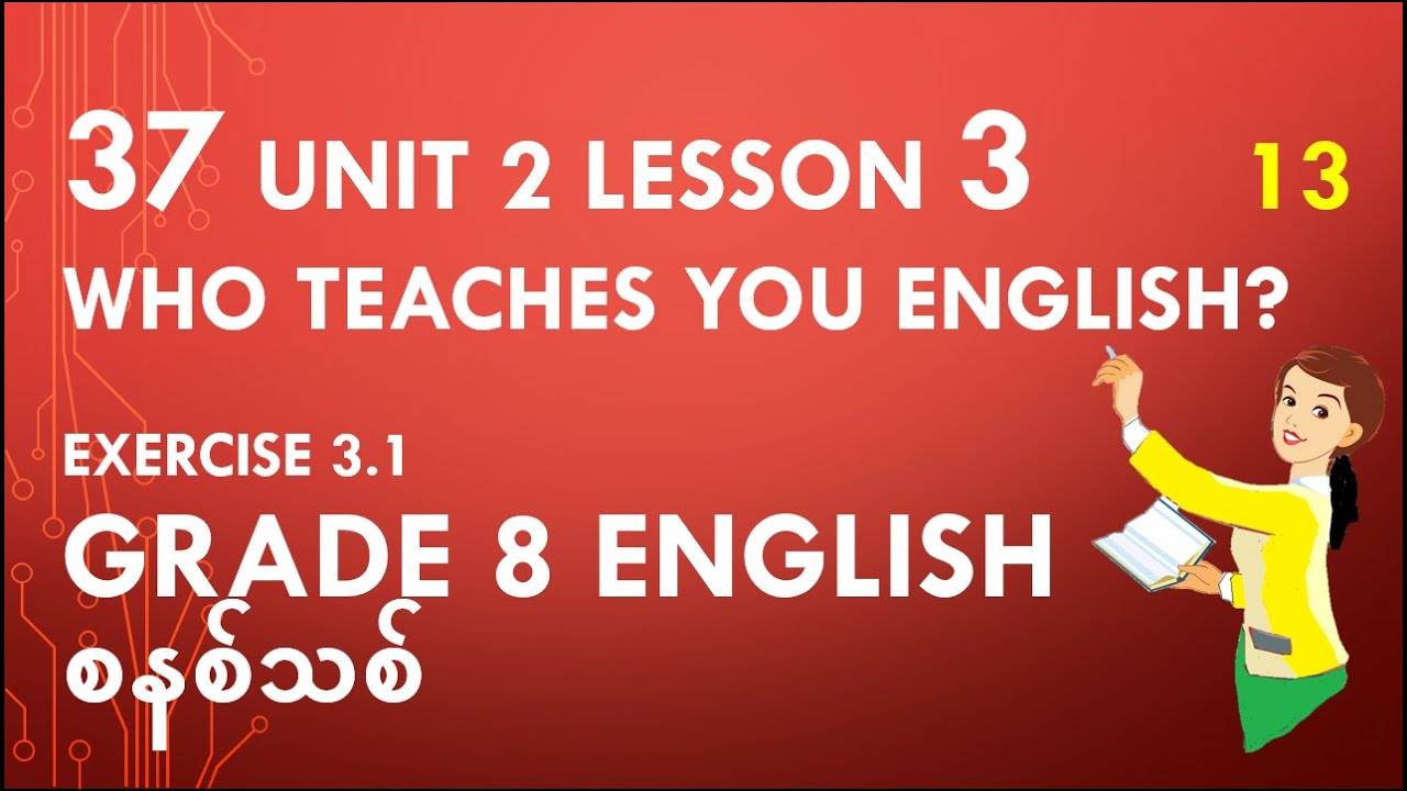 37 Grade 8 Unit 2 Lesson 3 Exercise 3.1 Grammar Forever 13