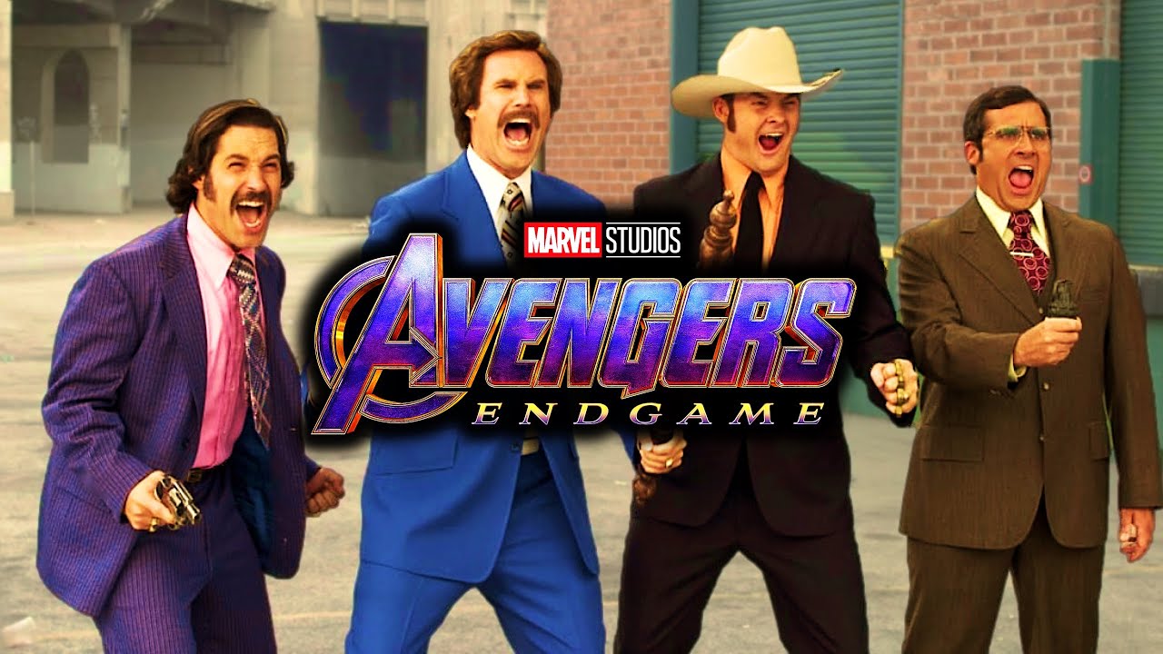 Anchorman - Fight Scene RESCORED with Avengers: Endgame 