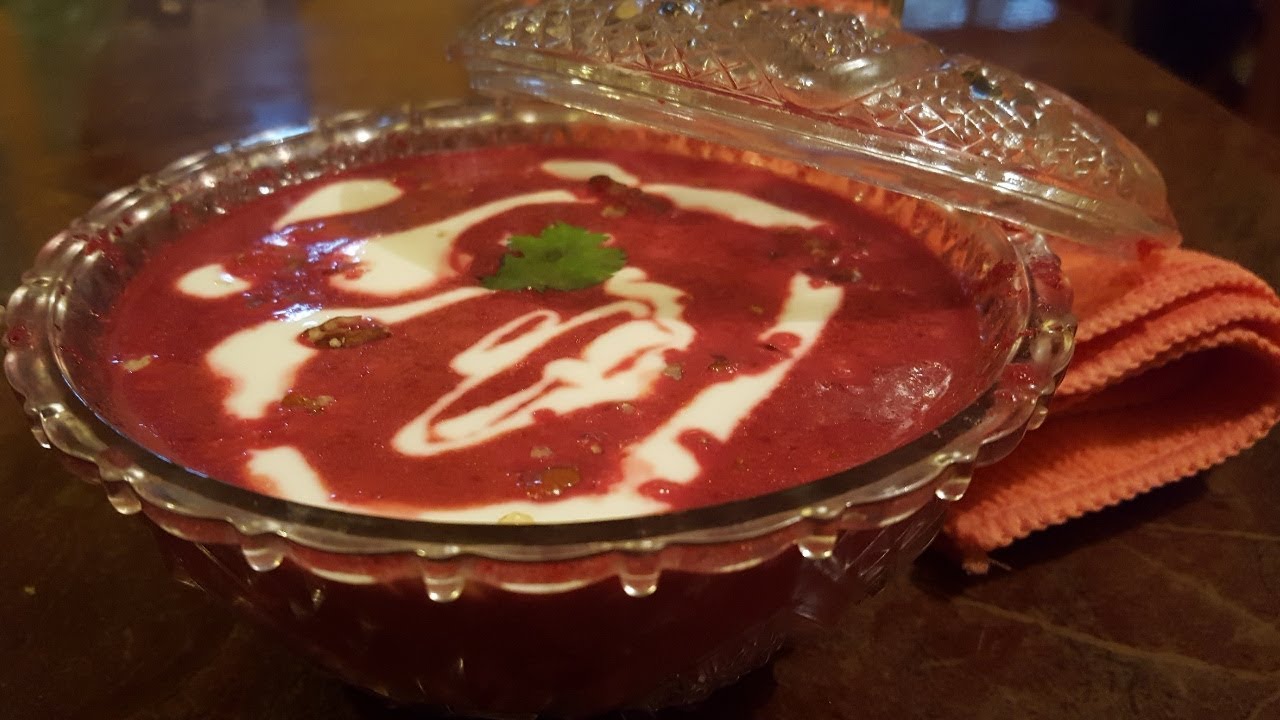 CREMA DE BETABEL!! DELICIOSA..