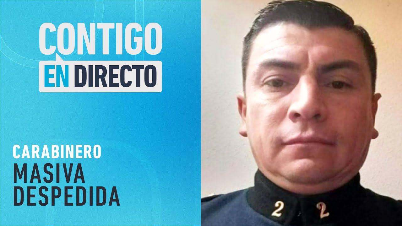 La masiva despedida a sargento de Carabineros muerto en San Antonio - Contigo en Directo