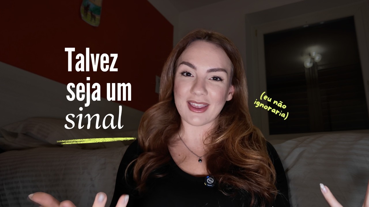 Mulher: esse video vai chegar pra você na HORA CERTA!
