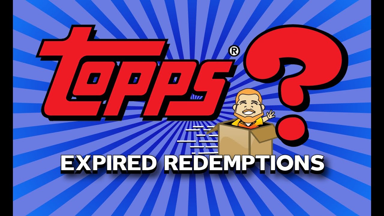 I sent ALL of my EXPIRED Topps Redemption's to Topps...   SEE WHAT HAPPENED!