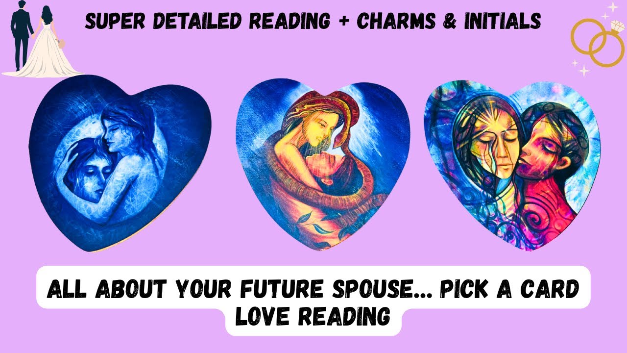 All About Your Future Spouse 💍💐😍… Pick A Card Love Reading + Charms & Initials! 