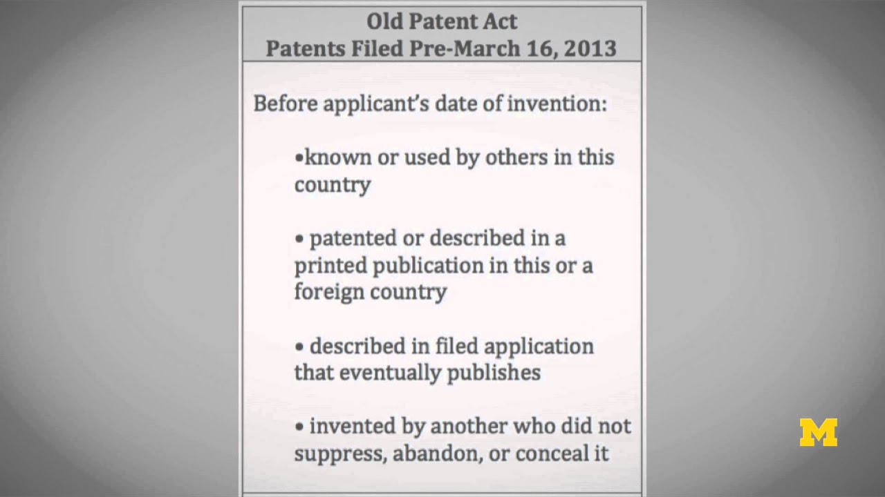 Public Disclosures & Prior-art | IP series (11 of 62)