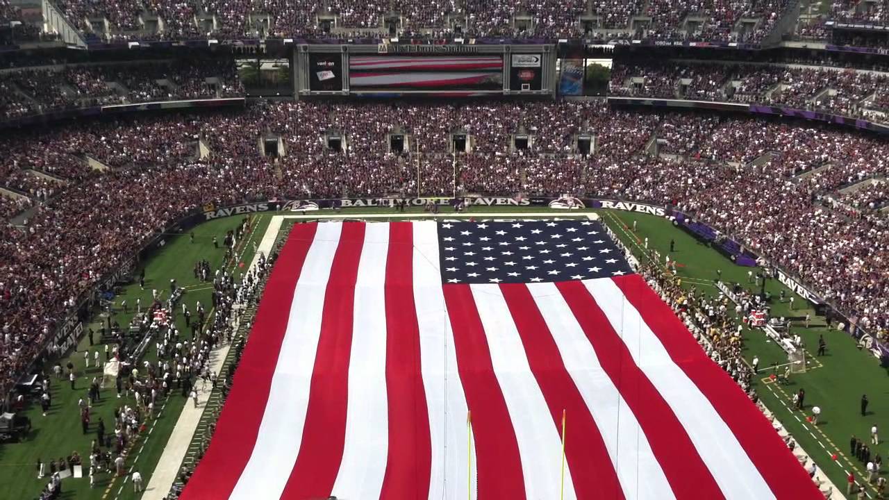 September 11th Ravens Fly Over