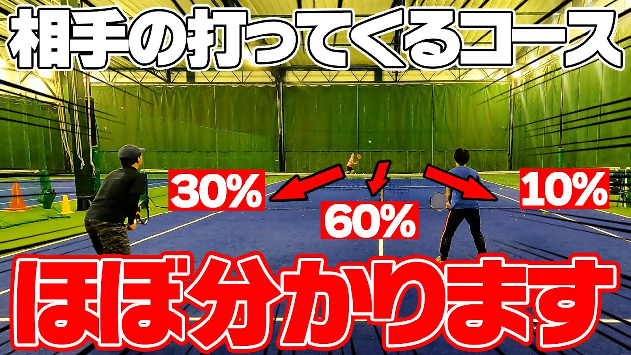 【テニス】簡単に相手の打つコースが読める！強い平行陣の基本〈ぬいさんぽTennis〉
