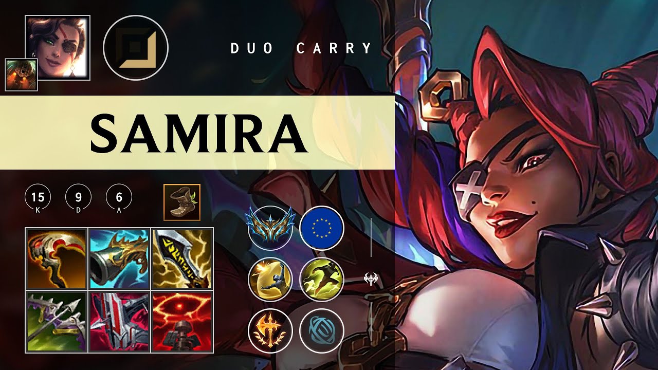 Samira ADC vs Kog'Maw - EUW Challenger Patch 26.01