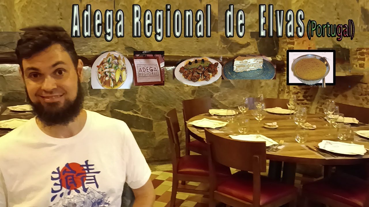Adega Regional de Elvas, PROBANDO COMIDA TÍPICA  PORTUGUESA.