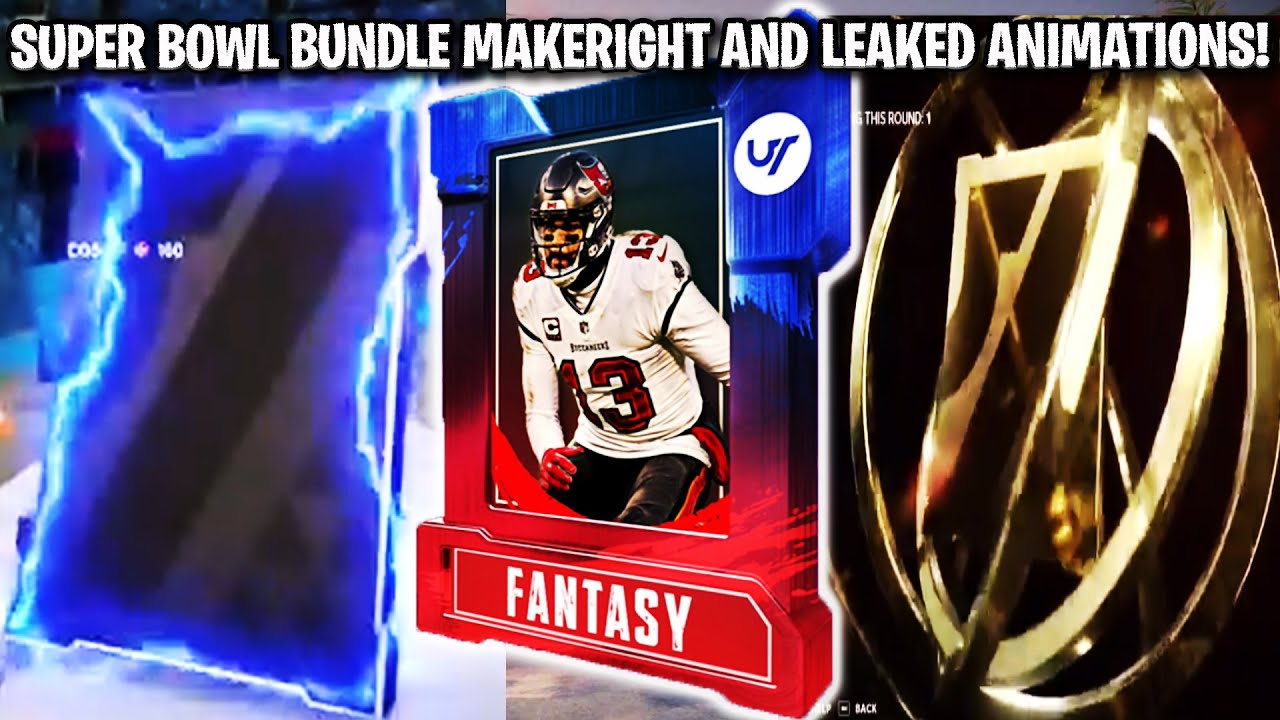 SUPER BOWL FANTASY BUNDLE MAKERIGHTS! UPCOMING PROMO ANIMATIONS LEAKED! ULS, COMBINE, AND MORE!