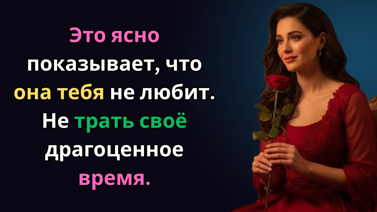 Признаки того, что она вас не любит — объяснение женской психологии