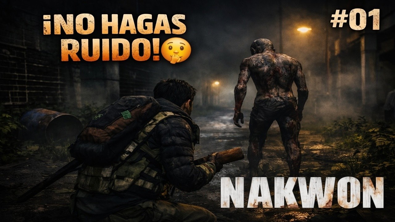 #01 ¿PODREMOS SOBREVIVIR? MI PRIMERA INCURSIÓN 🧟‍♂️😱 -- Nakwon: Last Paradise