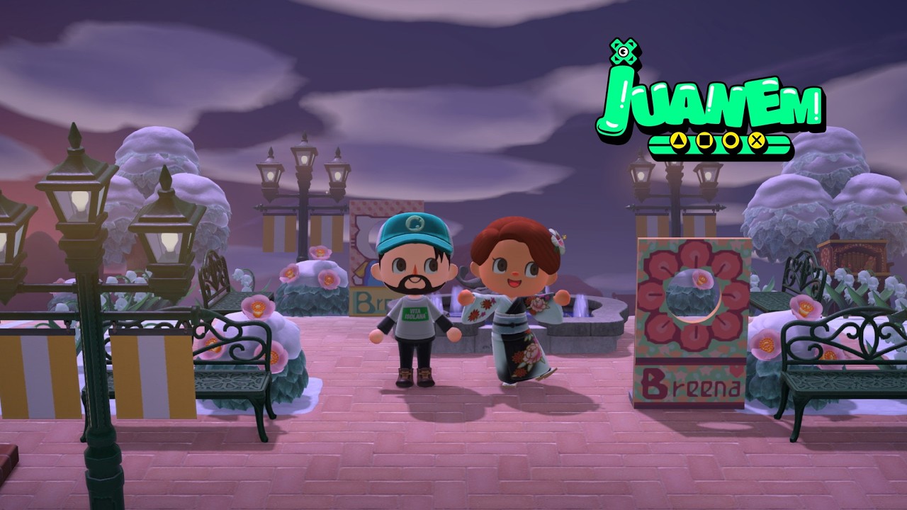 NOCHES de ANIMAL CROSSING con JUANEM - VISITANDO LA ISLA DE MI MAMÁ