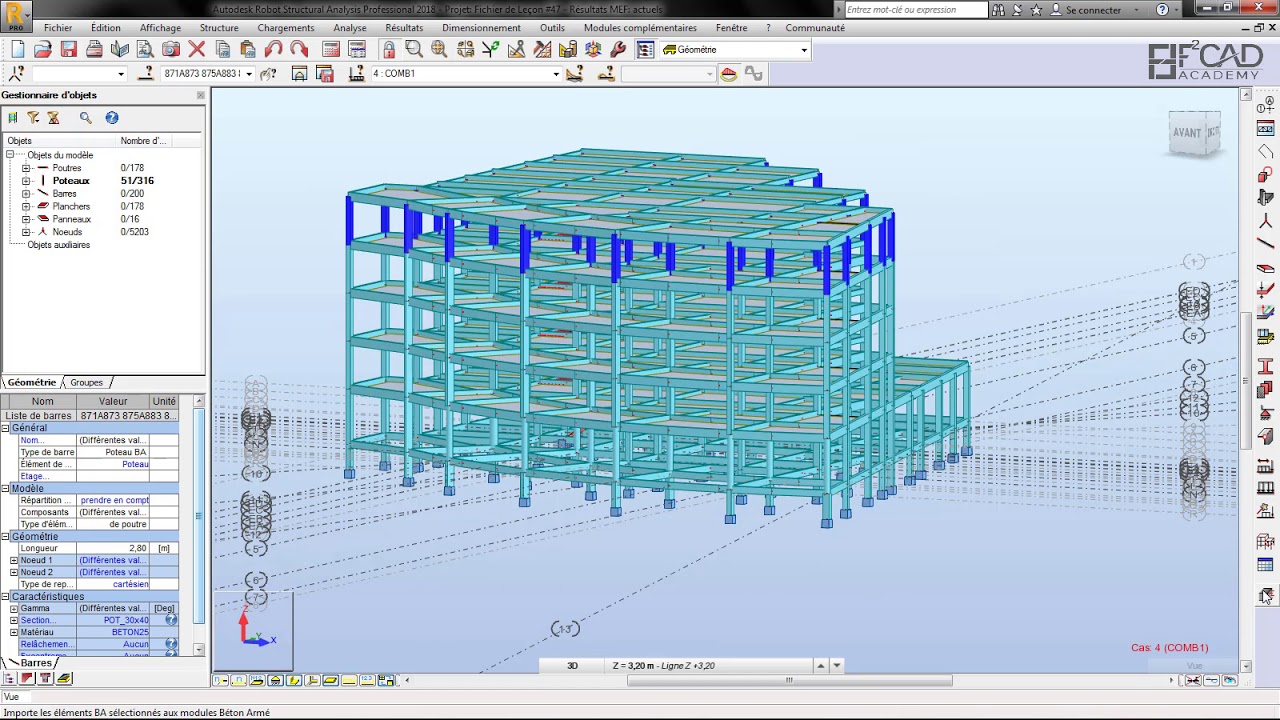 Formation RSA BA_Ferraillage d’un groupe de Poteau