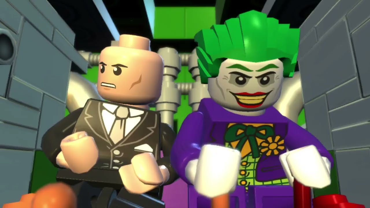 LEGO Batman 2: DC Super Heroes Walkthrough -part 10- Down to earth