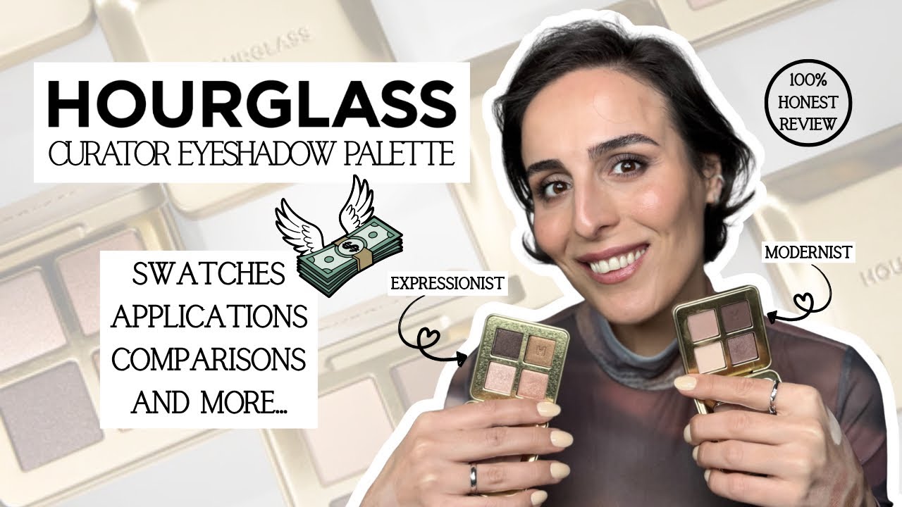 Стоит ли шумиха? Обзор теней для век HOURGLASS CURATOR за 68 долларов + сравнение с Dior