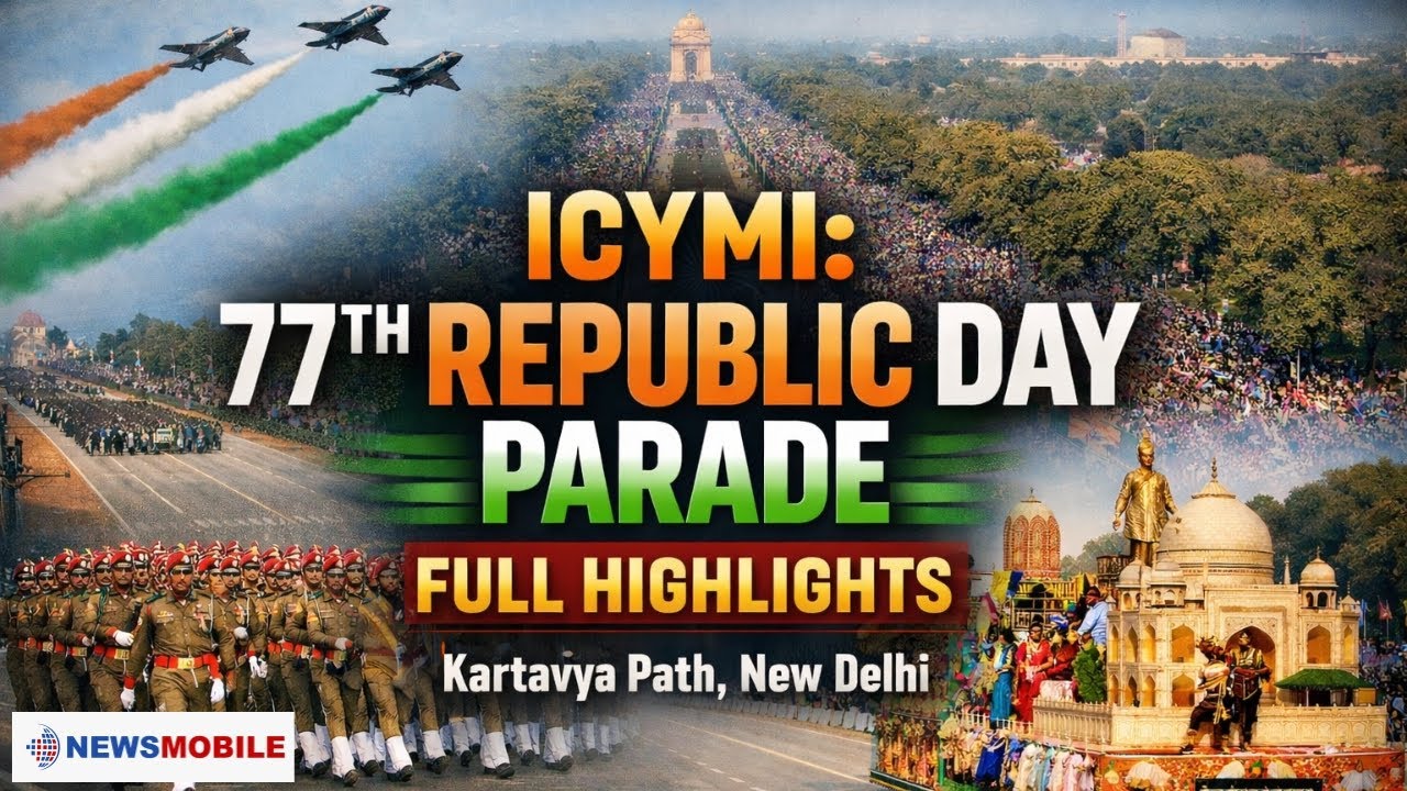 ICYMI: 77th Republic Day Parade | Full Highlights from Kartavya Path, New Delhi