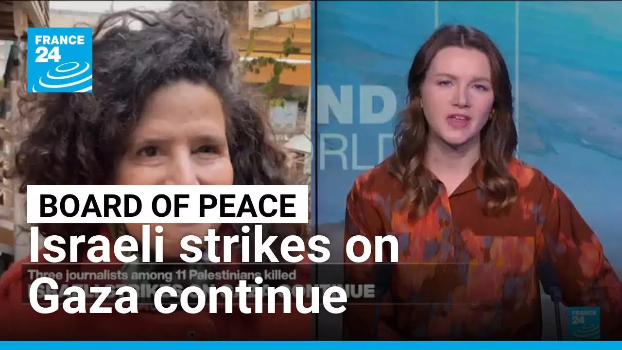 Trump's 'Board of Peace' initially aimed at rebuilding Gaza, could have 'global role' • FRANCE 24