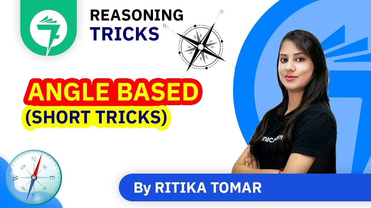 7-Minute Reasoning Tricks |  Angle Based (Short Tricks) | By Ritika Tomar
