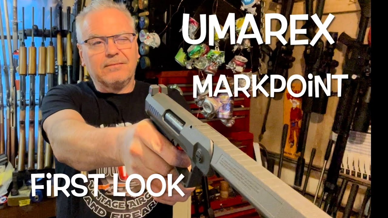Umarex Markpoint super budget pellet pistol first look & plinking!