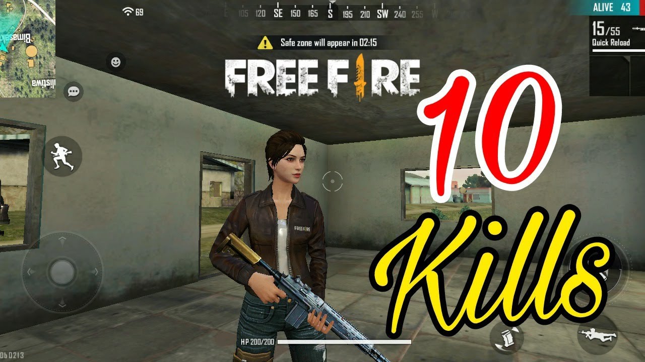Classic Bermuda Map || 10 Kills || Solo Play || FreeFire GamePlay || FreeFire || Scar Rifle || Fire